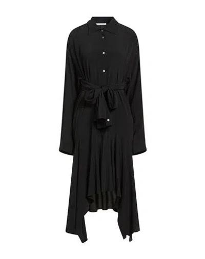 Acne Studios Woman Mini Dress Black Size 6 Acetate, Silk