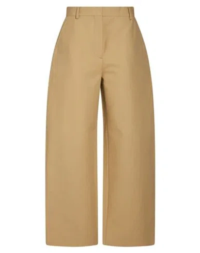 Acne Studios Woman Pants Beige Size 34 Cotton In Brown