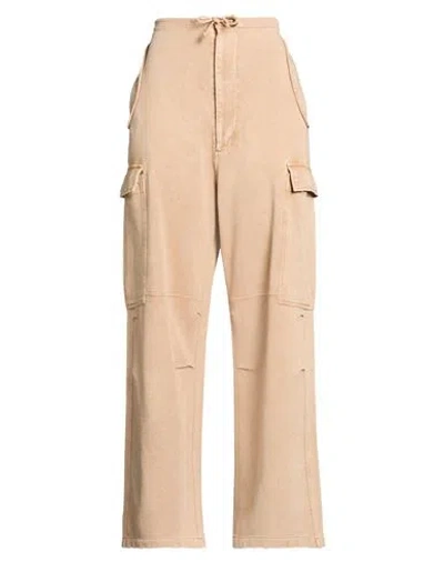 Acne Studios Woman Pants Beige Size S Cotton In Brown