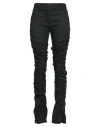 Acne Studios Woman Pants Black Size 10 Linen, Viscose, Elastane