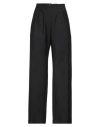 Acne Studios Woman Pants Black Size 8 Wool, Mohair Wool In Black