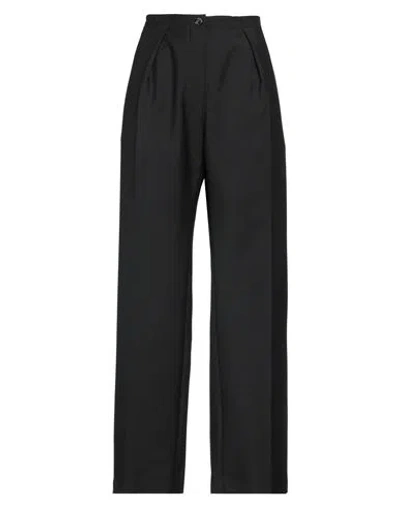 Acne Studios Woman Pants Black Size 8 Wool, Mohair Wool