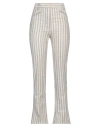 Acne Studios Woman Pants Khaki Size 4 Wool, Cotton In Beige