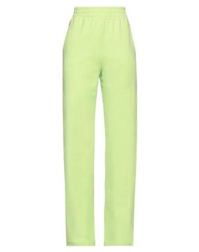 Acne Studios Woman Pants Light Green Size S Cotton