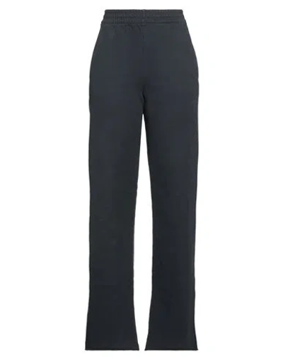 Acne Studios Woman Pants Midnight Blue Size M Cotton