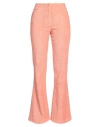 Acne Studios Woman Pants Salmon Pink Size 6 Cotton, Elastane In Pink