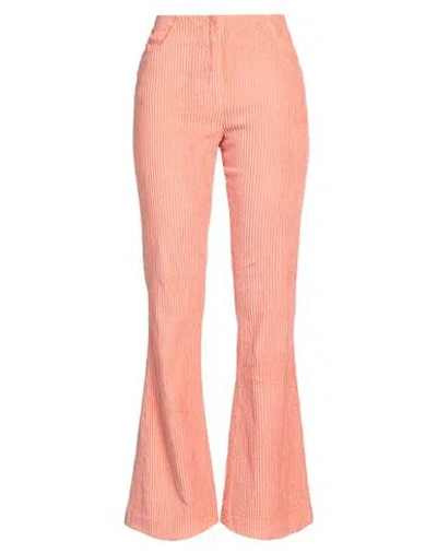 Acne Studios Woman Pants Salmon Pink Size 6 Cotton, Elastane