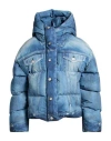 Acne Studios Woman Puffer Blue Size 4 Polyester In Blue