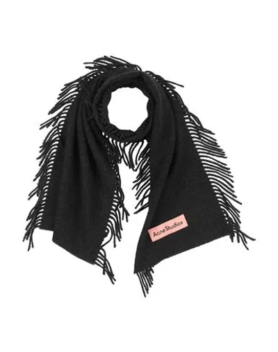 Acne Studios Woman Scarf Black Size - Wool