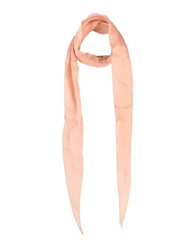 Acne Studios Woman Scarf Blush Size - Silk In Pink