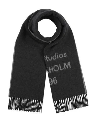 Acne Studios Woman Scarf Charcoal Size - Wool