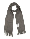 Acne Studios Woman Scarf Grey Size - Alpaca Wool, Nylon In Gray