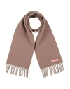 ACNE STUDIOS ACNE STUDIOS WOMAN SCARF LIGHT BROWN SIZE - WOOL