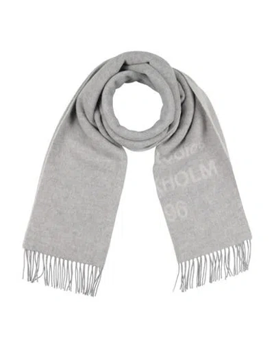 Acne Studios Woman Scarf Light Grey Size - Wool