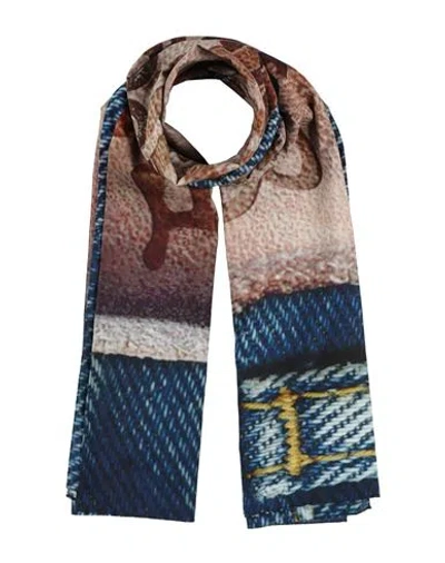 Acne Studios Woman Scarf Navy Size - Cotton