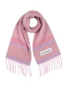 Acne Studios Woman Scarf Pink Size - Alpaca Wool, Nylon, Mohair Wool, Wool, Silk In Pink