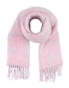 Acne Studios Woman Scarf Pink Size - Wool, Nylon, Alpaca Wool, Mohair Wool In Pink