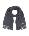 Acne Studios Woman Scarf Slate Blue Size - Wool In Blue