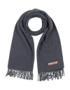 Acne Studios Woman Scarf Slate Blue Size - Wool In Blue