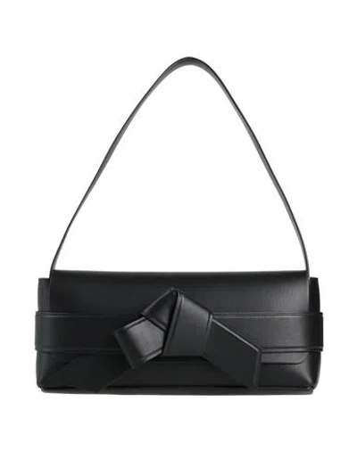 Acne Studios Musubi Elongated Hobo Bag -  - Leather - Black