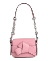 Acne Studios Woman Shoulder Bag Pink Size - Leather