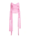 Acne Studios Draped Top In Pink