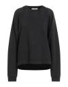 Acne Studios Woman Sweatshirt Black Size S Cotton In Black