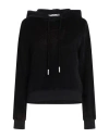 Acne Studios Black Embossed Hoodie In Black