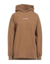 Acne Studios Logo-print Hoodie In Beige
