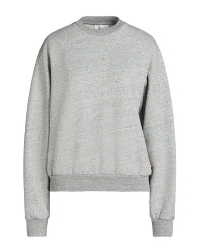 Acne Studios Gray Crewneck Sweatshirt In Cc3 Marble Grey Mela