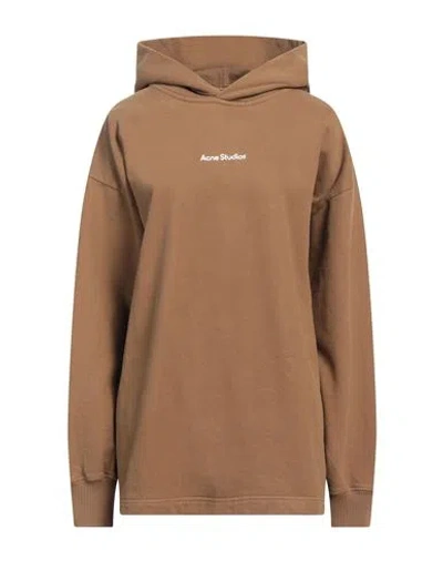 Acne Studios Woman Sweatshirt Mustard Size M Cotton In Yellow