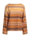 Acne Studios Woman T-shirt Camel Size M Cotton In Beige
