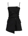 Acne Studios Black Strap Tank Top In Grey