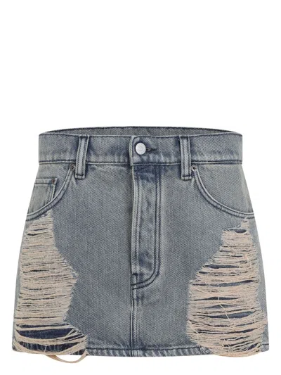 ACNE STUDIOS WOMEN'S 100% COTTON STYLISH SKIRT