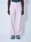 Acne Studios Womens Pale Pink 1981 Wide-leg Denim Jeans Xxs In Pink