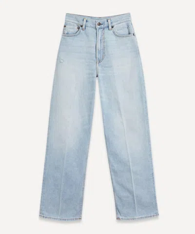 Acne Studios Women's 1993 Pale Crease Relaxed Fit Jeans