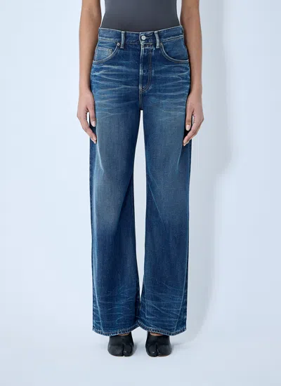 Acne Studios Women 2021m Jeans In Blue
