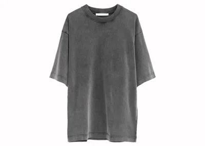 Pre-owned Acne Studios Women's  Crewneck Sweat-shirt T-shirt In Faded Black Bm0