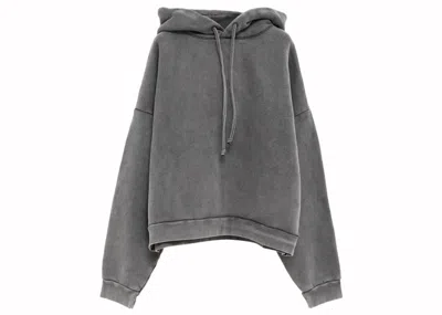 Pre-owned Acne Studios Women's  Hooded Sweater In Faded Black Bm0