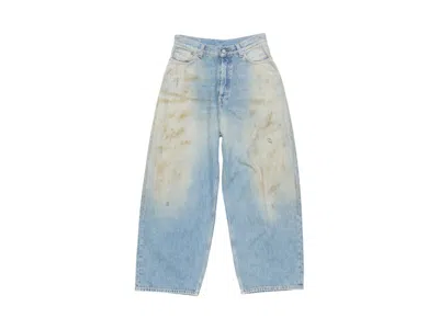 Pre-owned Acne Studios Women's  Super Baggy Fit Jeans In Sand Beige