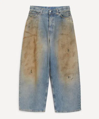 Acne Studios 2023f Fn Penicillin Jeans Mid Blue In 863 Mid Blue