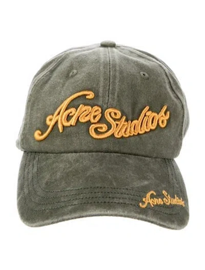 Pre-owned Acne Studios Women's Baseball Cap In Multi