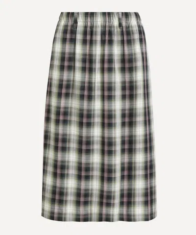 ACNE STUDIOS ACNE STUDIOS WOMEN'S CHECK MIDI SKIRT