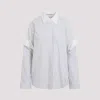 Acne Studios Button-up Layered Shirt In White