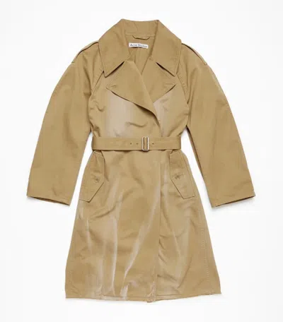 Acne Studios Women Coats In Brown