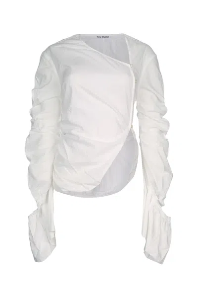 Acne Studios Women's Cotton Shirt In White