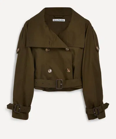 Acne Studios Women's Double-breasted Trench Jacket