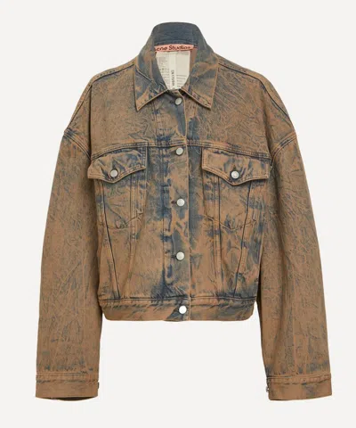 Acne Studios Women's Exaggerated Fit Denim Jacket