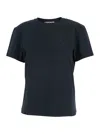 Acne Studios Navy Regular Fit T-shirt In Blue