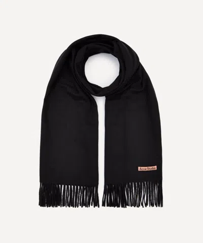 Acne Studios Women's Fringe Wool Scarf